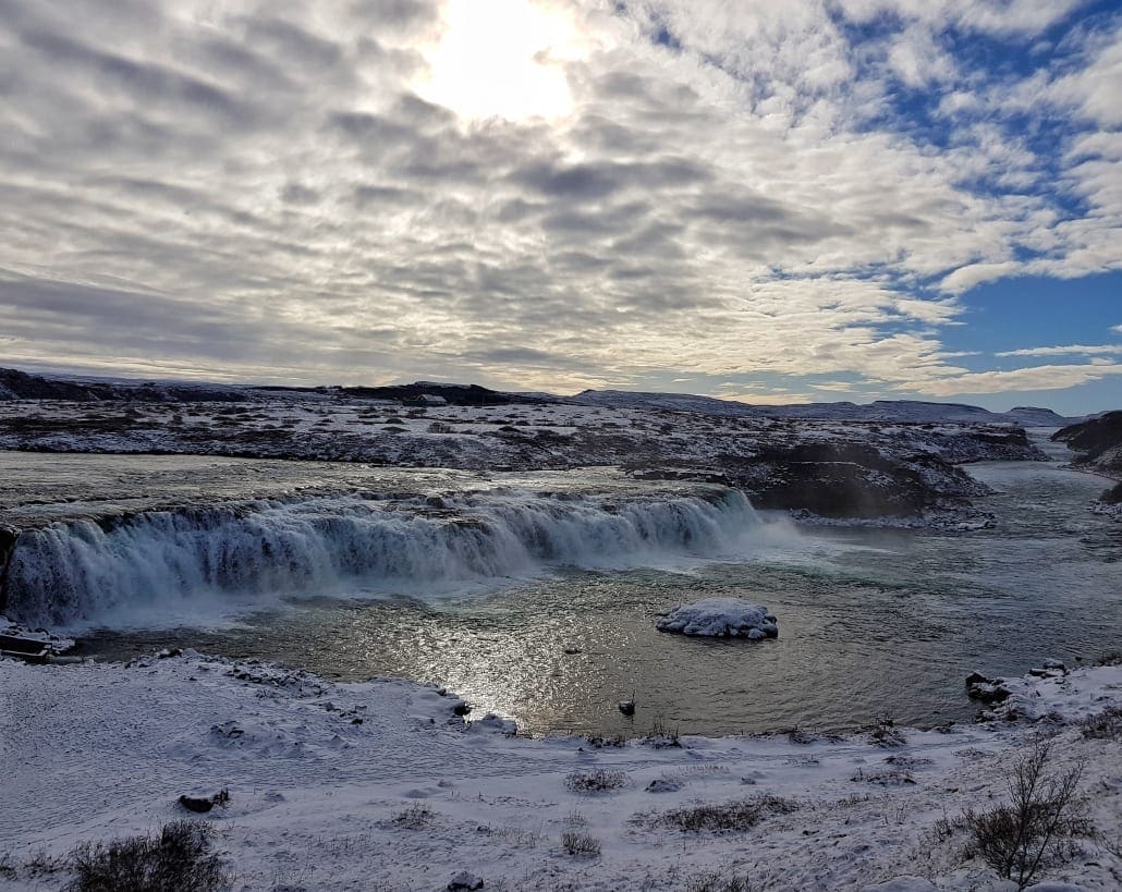Faxafoss in IJsland