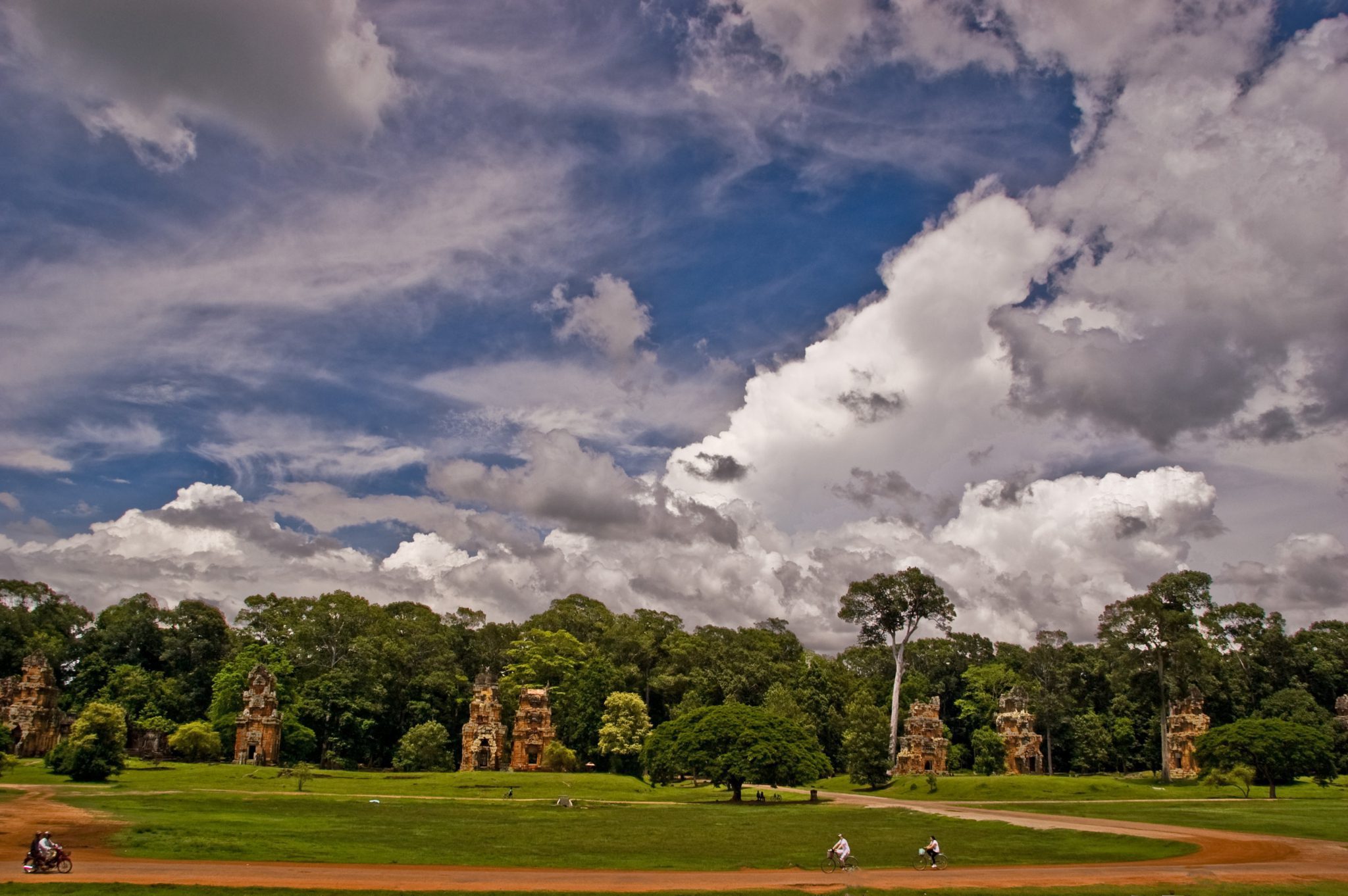 Het imposante terrace of the elephants