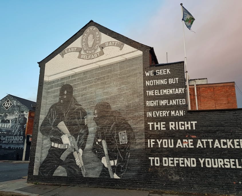 Mural Newtownard Road - Belfast