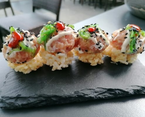 Krokante sushi @ Valenzia