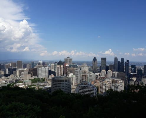 Uitzicht van le Mont Royal