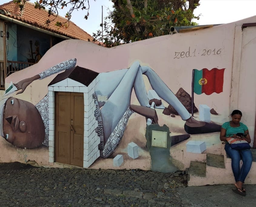 Fogo: streetart in São Filipe