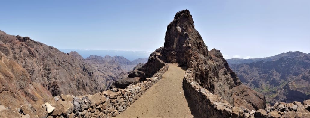 Spectaculaire bergpas op Santo Antão