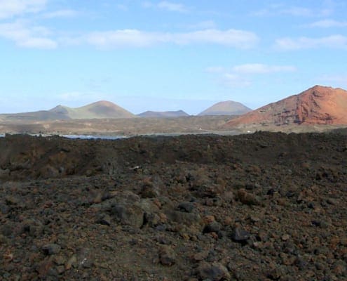 Los Hervideros op Lanzarote