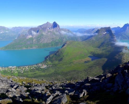 Uitzicht vanaf Segla