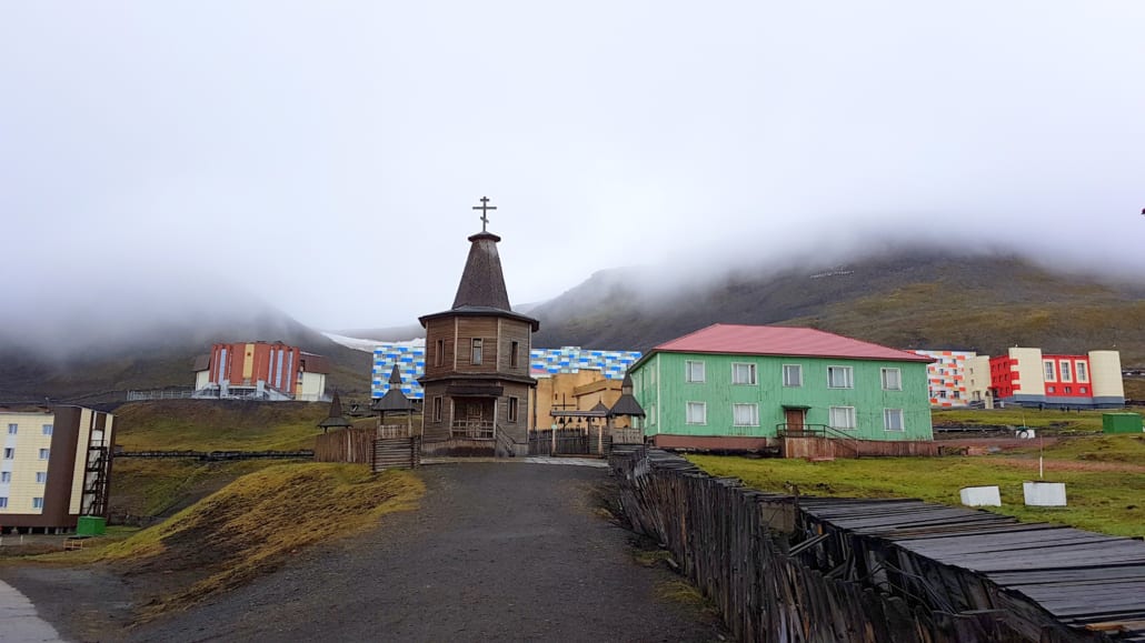 Kapelletje in Barentsburg