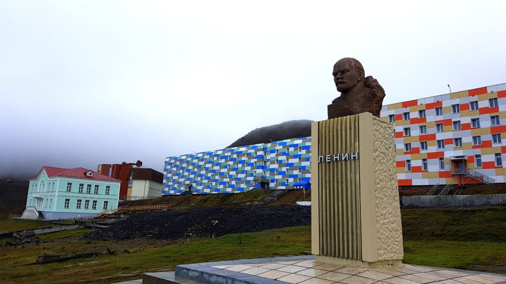 Lenin in Barentsburg