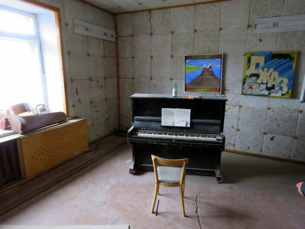 Muziekkamer in Pyramiden