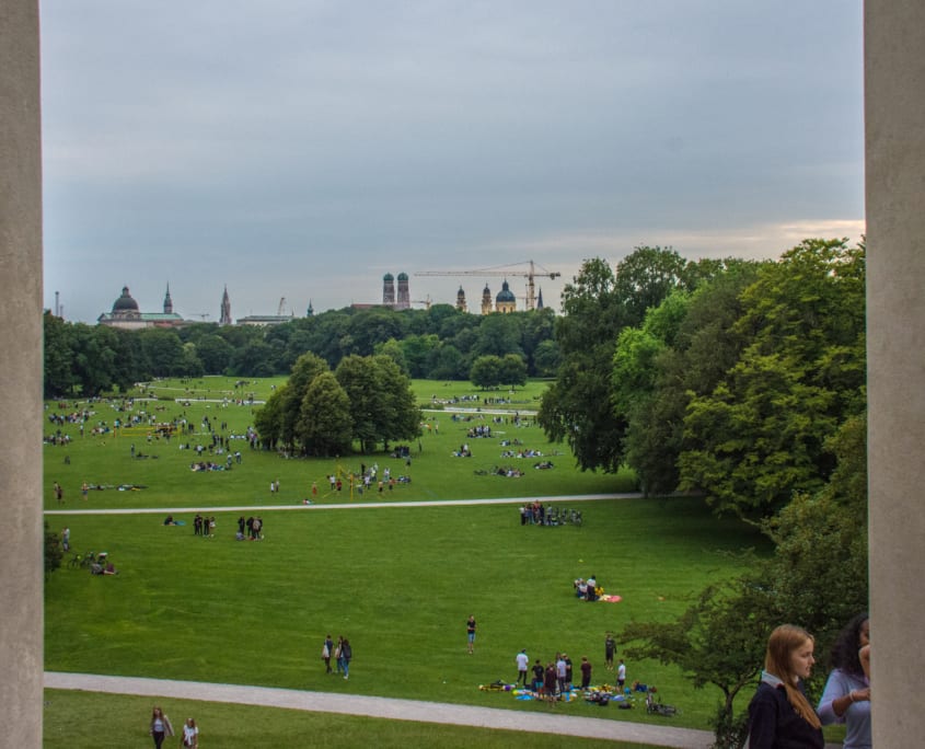 Wat picknicken in de Englischer Garten, het Central Park van München