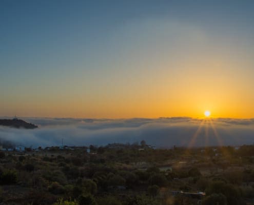 Zonsopgangen waar je voor uit je bed wil komen. Gran Canaria heeft 't.