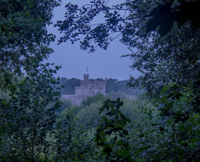 Het kasteel van Hardelot.