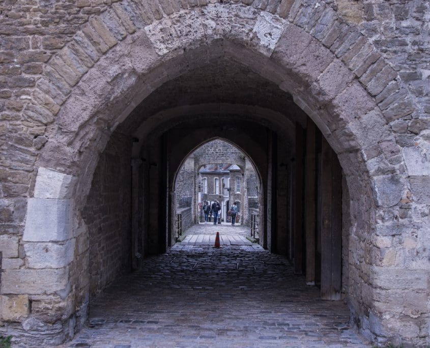 De oude stad van Boulonge-sur-Mer.