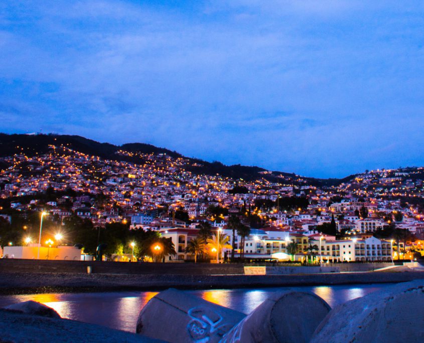Funchal by night: dé plek op Madeira om de nacht onveilig te maken.