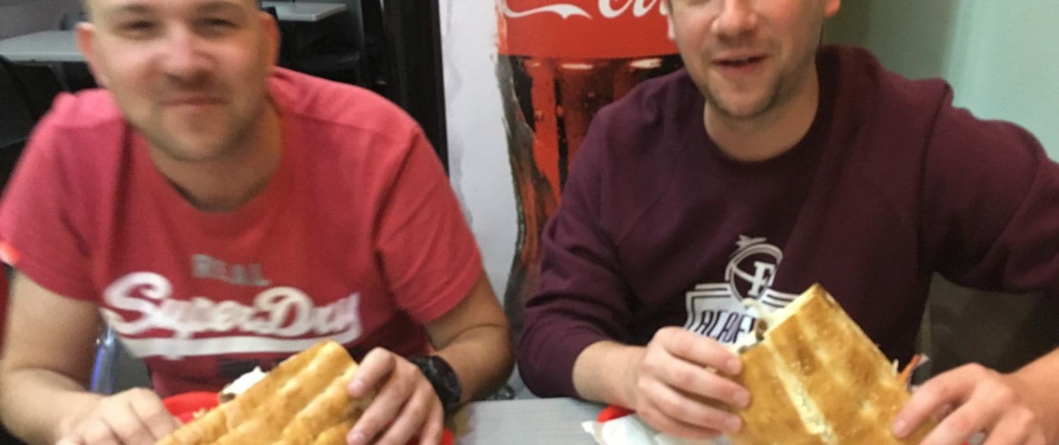 Je kunt in Leuven ook gewoon döner halen na 't zuipen.