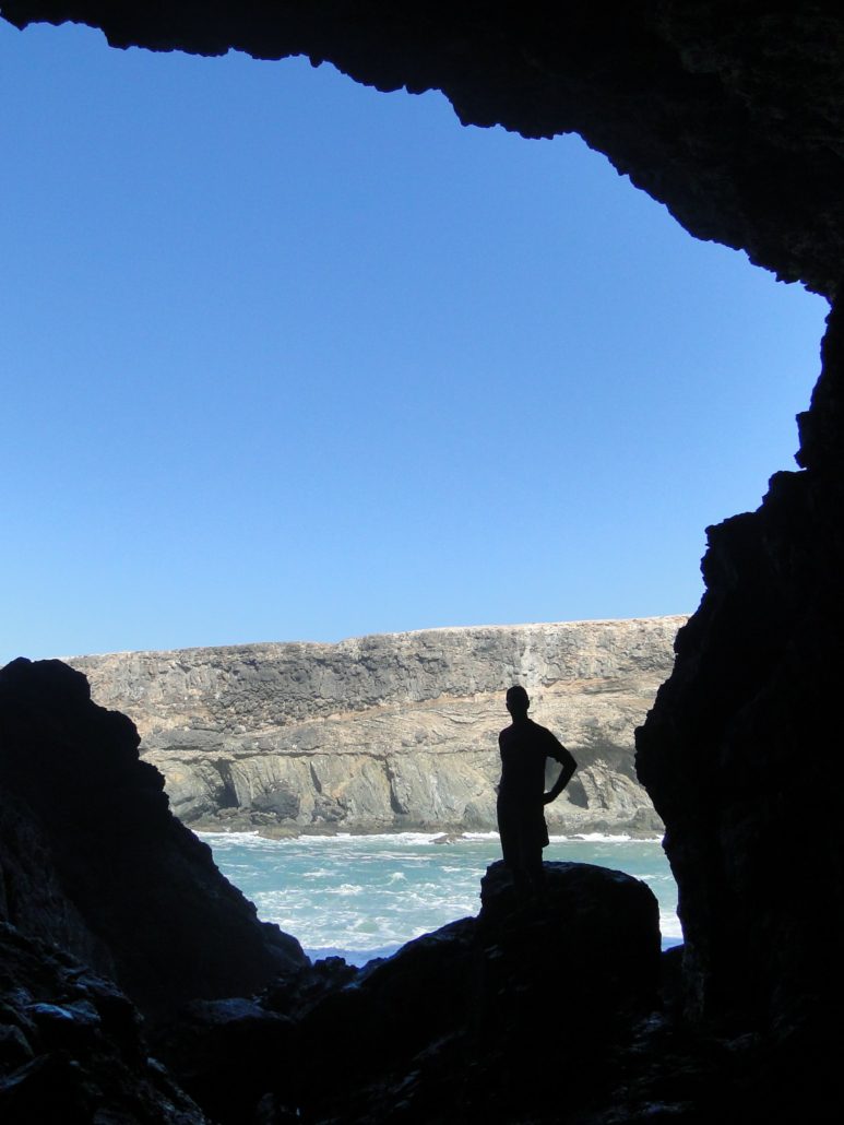 Stilleven in de Cuevas de Ajuy op Fuerteventura